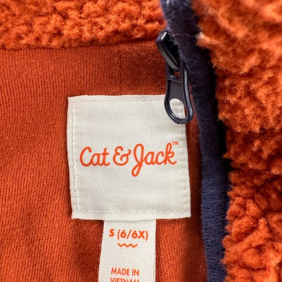 Cat & Jack Sherpa Zip Up Jacket - Picture 4 of 7